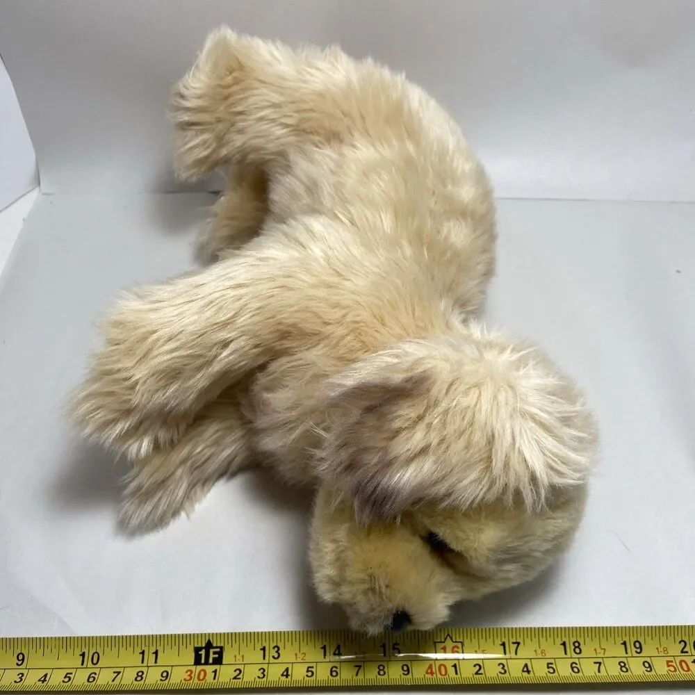 Bearington Collection Golden Retriever Puppy Dog Plush 12